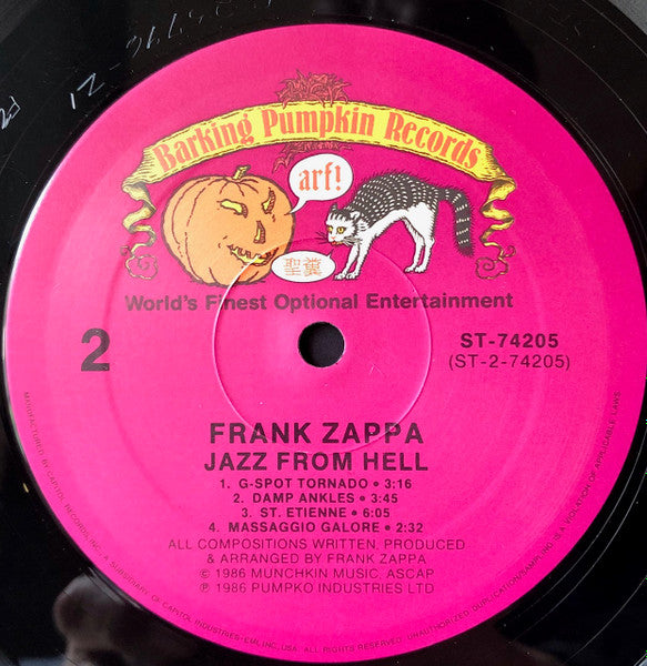 Frank Zappa - Jazz From Hell