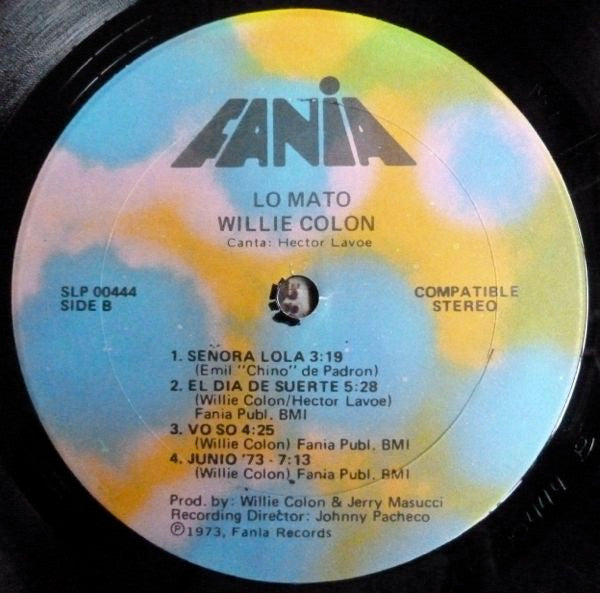 Willie Colón - Lo Mato Si No Compra Este LP (LP) [US] 1st (Very Good Plus (VG+))