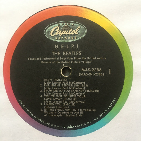 The Beatles - Help! (Original Motion Picture Soundtrack) (1965 MONO)