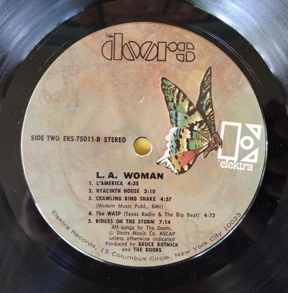 The Doors - L.A. Woman (LP) [US] 1st (Very Good (VG))
