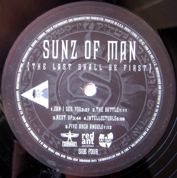 Sunz Of Man - The Last Shall Be First (LP) [US] 1st (Very Good Plus (VG+))