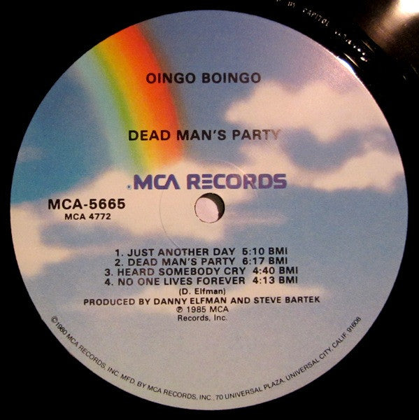 Oingo Boingo - Dead Man's Party (1985 US Press)