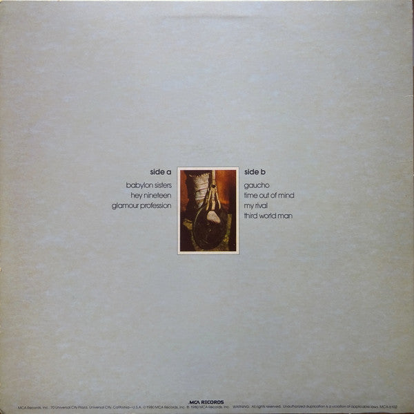 Steely Dan - Gaucho (LP) [US] 1st (Very Good Plus (VG+))