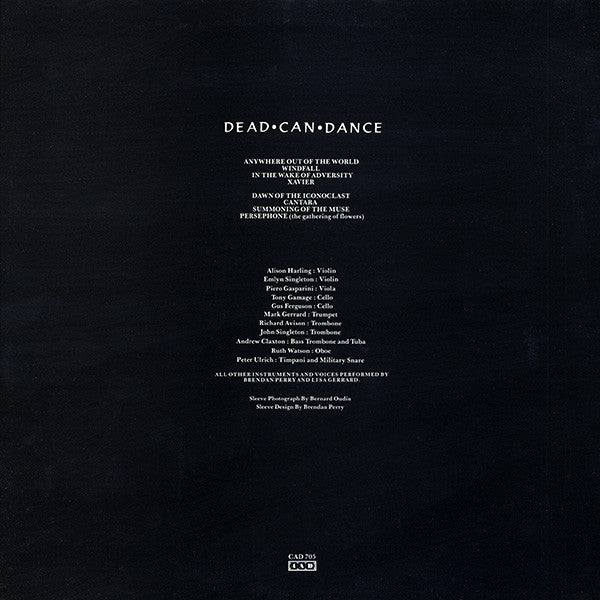 Dead Can Dance - Within The Realm Of A Dying Sun (LP) [UK] 1st