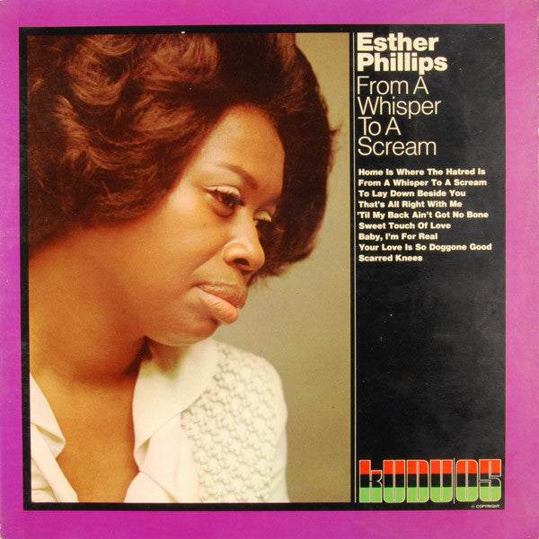 Esther Phillips - From A Whisper To A Scream (LP) [US] 1st (Near Mint (NM or M-))
