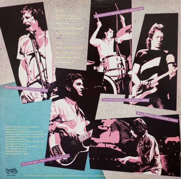 Greg Kihn Band - Rockihnroll (LP) [US] 1st (Near Mint (NM or M-))
