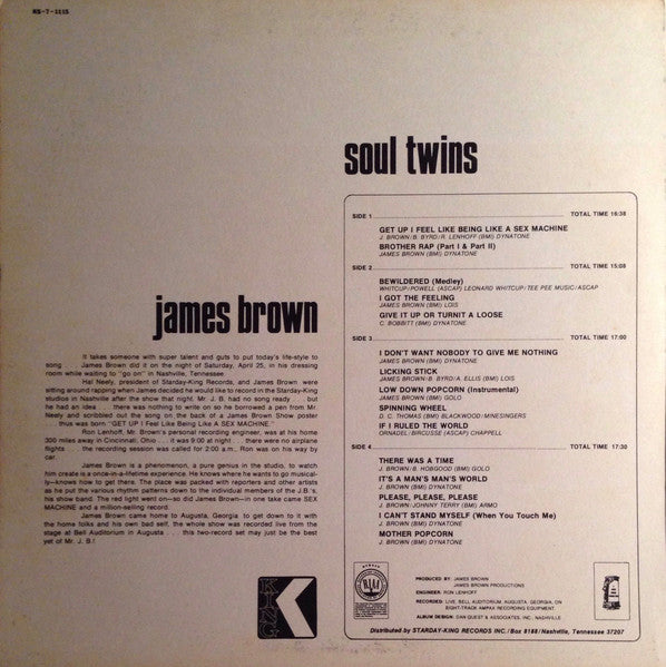 James Brown - Sex Machine (LP) [US] 1st (Very Good Plus (VG+))