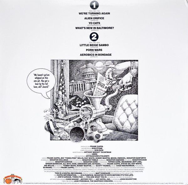 Frank Zappa - Frank Zappa Meets The Mothers Of Prevention (1985 LP)