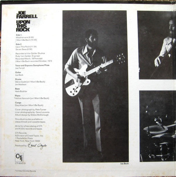 Joe Farrell - Upon This Rock (1974 STEREO)