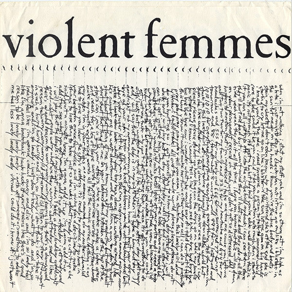 Violent Femmes - Violent Femmes (LP) [US] 1984 RP (Very Good Plus (VG+))