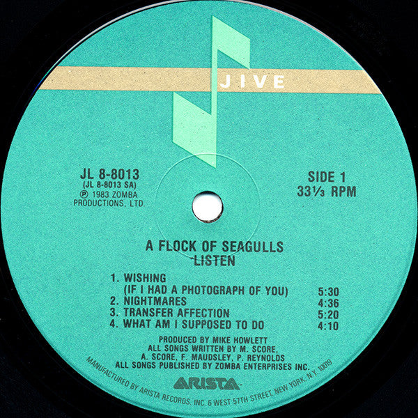 A Flock Of Seagulls - Listen (LP) [US] 1st
