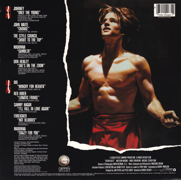 Various - Vision Quest (Original Motion Picture Sound Track) (LP) [US] 1st
