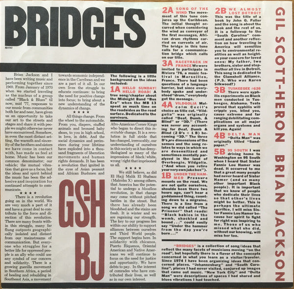 Gil Scott-Heron & Brian Jackson - Bridges (LP) [US] 1st (Very Good Plus (VG+))