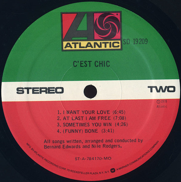 Chic - C'est Chic (1978 SEALED)