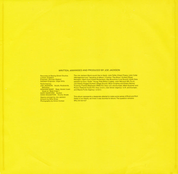 Joe Jackson Band - Beat Crazy