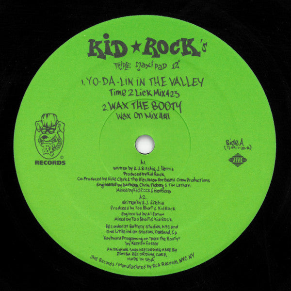 Kid Rock - Your Mama Presents Kid Rock's Triple Maxi Pad 12" (12", Single) [US] 1st (Very Good Plus (VG+))