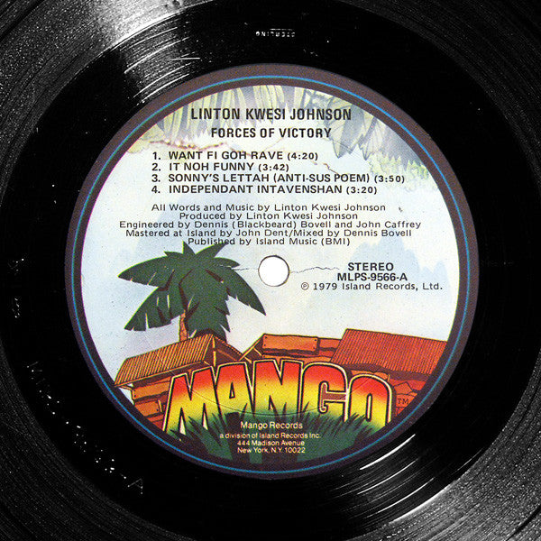 Linton Kwesi Johnson - Forces Of Victory (1979 US Press)