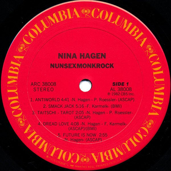 Nina Hagen - Nunsexmonkrock (1982 STEREO)