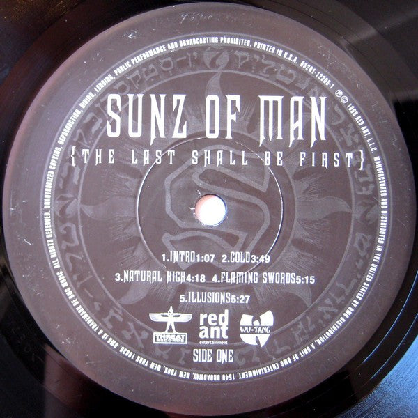 Sunz Of Man - The Last Shall Be First (LP) [US] 1st (Very Good Plus (VG+))