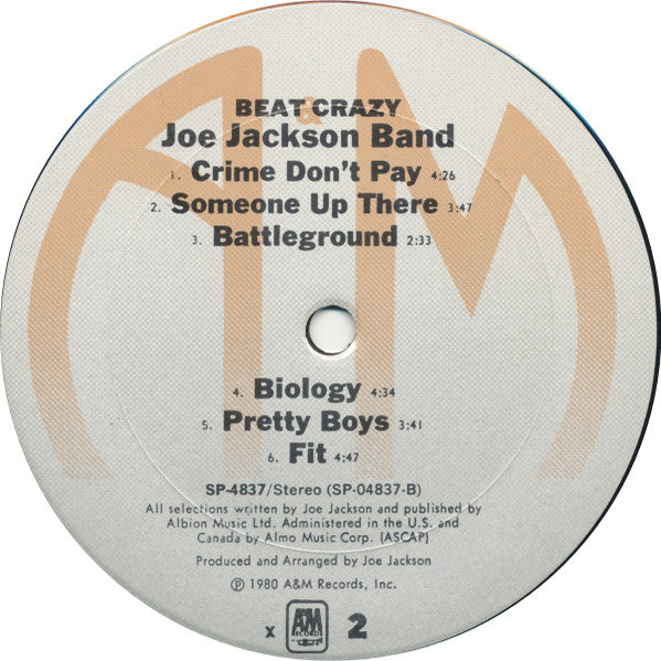 Joe Jackson Band - Beat Crazy