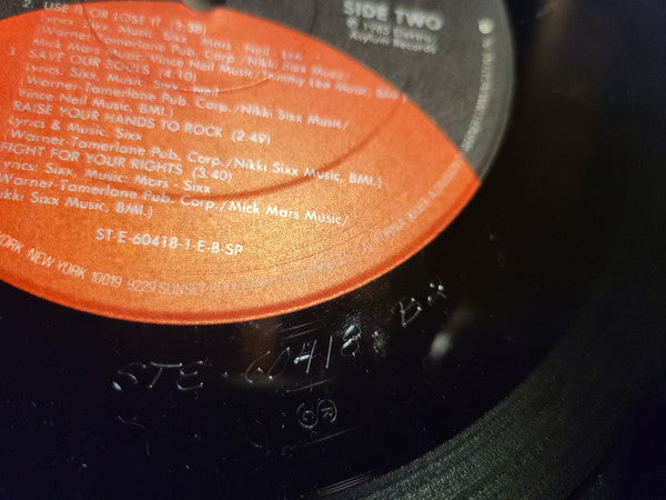 Mötley Crüe - Theatre Of Pain (LP) [US] 1st