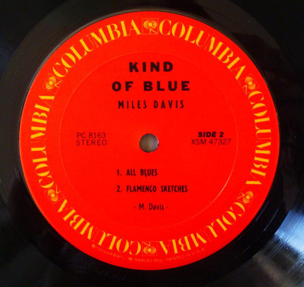Miles Davis - Kind Of Blue (LP) [US] 1977 RP (Very Good Plus (VG+))