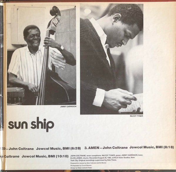 John Coltrane - Sun Ship (LP) [US] 1st (Very Good (VG))