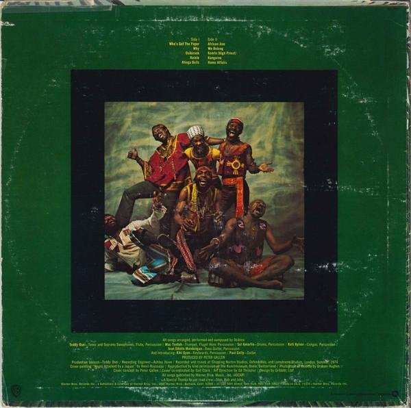 Osibisa - Osibirock (LP) [US] 1st (Very Good Plus (VG+))