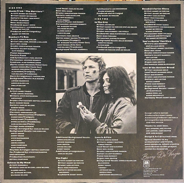 Various - The Warriors (The Original Motion Picture Soundtrack) (LP) [US] 1st (Near Mint (NM or M-))
