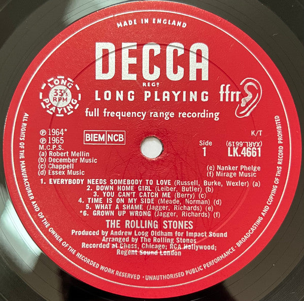 The Rolling Stones - No. 2 (LP) [UK] 1st (Very Good (VG))