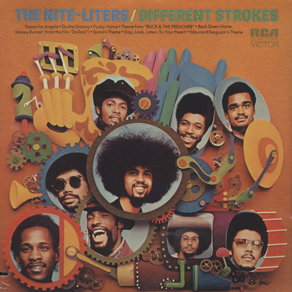 The Nite-Liters - Different Strokes (LP) [US] 1st (Very Good Plus (VG+))