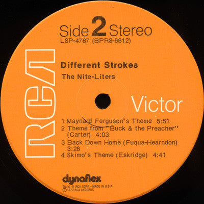 The Nite-Liters - Different Strokes (LP) [US] 1st (Very Good Plus (VG+))