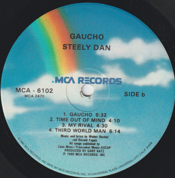 Steely Dan - Gaucho (LP) [US] 1st (Very Good Plus (VG+))