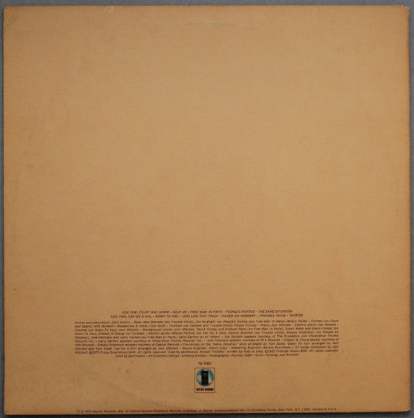 Joni Mitchell - Court And Spark