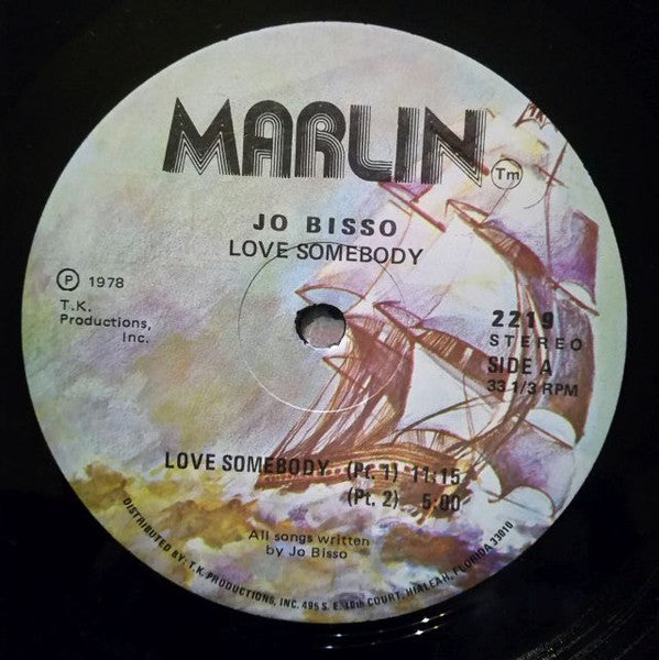 Jo Bisso - Love Somebody (1978 US Press)