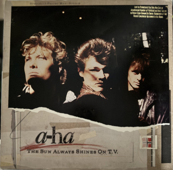 a-ha - The Sun Always Shines On T.V. (12") [US] 1st