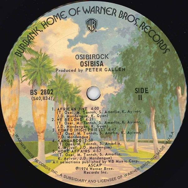 Osibisa - Osibirock (LP) [US] 1st (Very Good Plus (VG+))