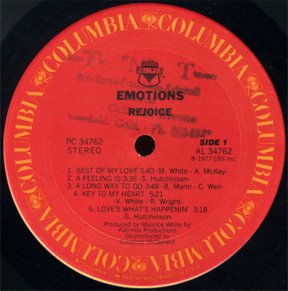 The Emotions - Rejoice