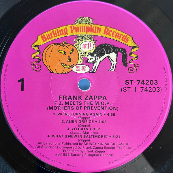 Frank Zappa - Frank Zappa Meets The Mothers Of Prevention (1985 LP)