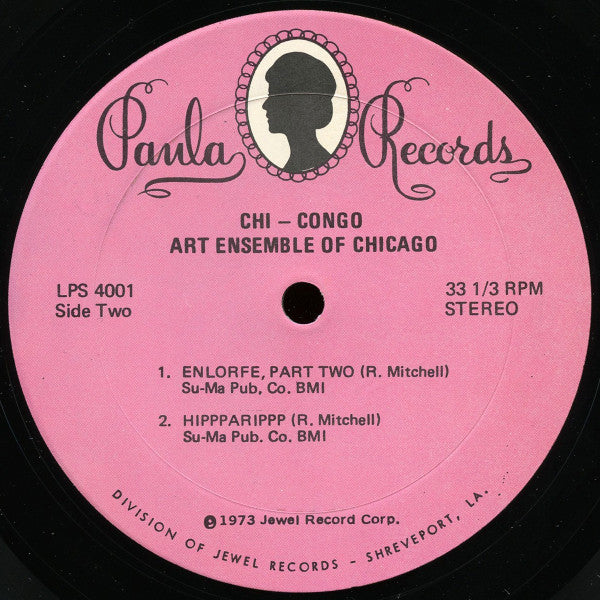 The Art Ensemble Of Chicago - Chi Congo (LP) [US] 1st (Near Mint (NM or M-))