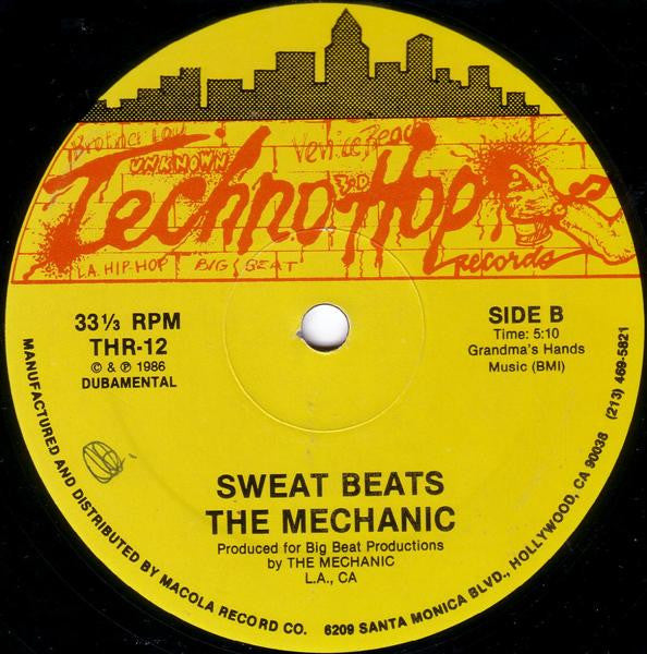 The Mechanic - Sweat (12") [US] 1st (Very Good Plus (VG+))