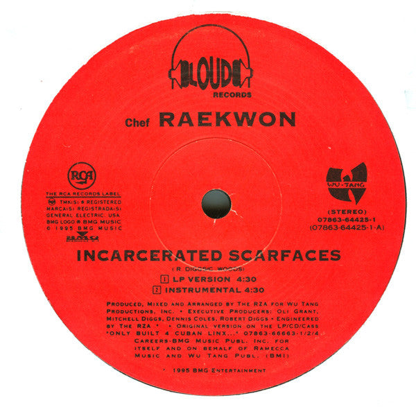 Raekwon - Ice Cream / Incarcerated Scarfaces (12") [US] 1st (Near Mint (NM or M-))