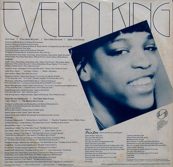 Evelyn King - I'm In Love (LP) [US] 1st (Very Good Plus (VG+))