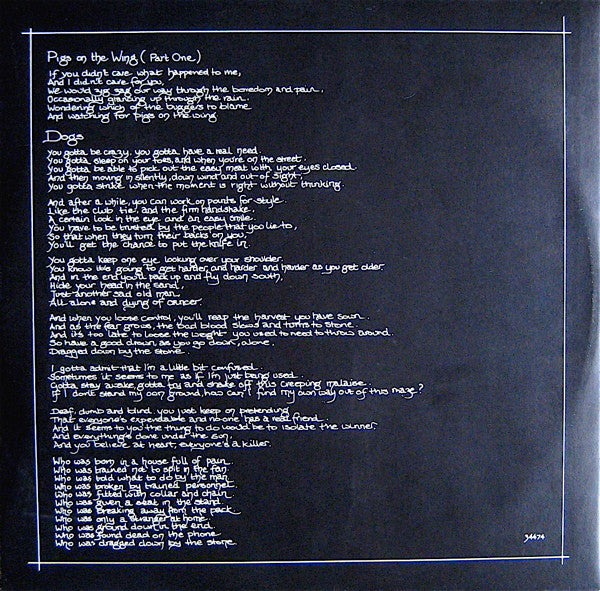 Pink Floyd - Animals (LP) [US] 1st