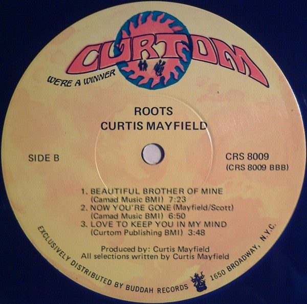 Curtis Mayfield - Roots (LP) [US] 1st (Very Good (VG))