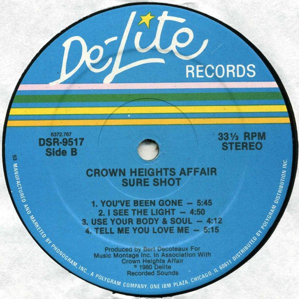 Crown Heights Affair - Sure Shot (1980 STEREO)