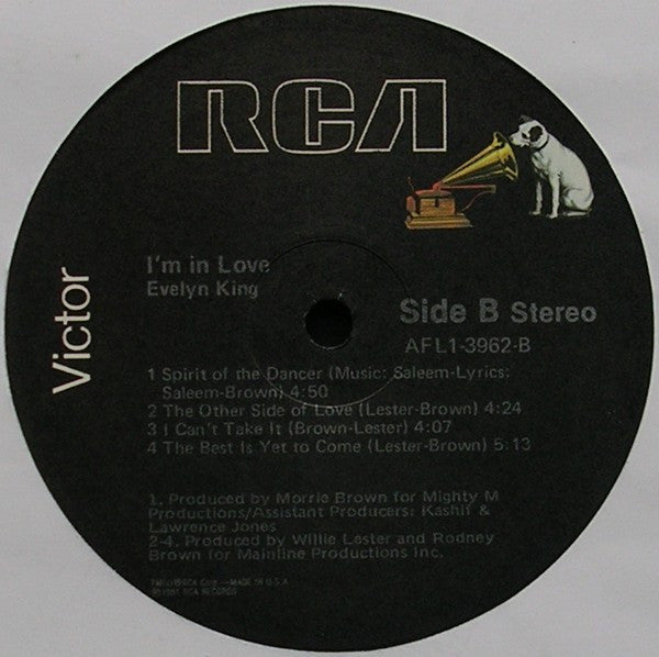 Evelyn King - I'm In Love (LP) [US] 1st (Very Good Plus (VG+))