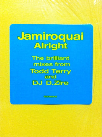 Jamiroquai - Alright (12", Single) [US] 1st (Near Mint (NM or M-))