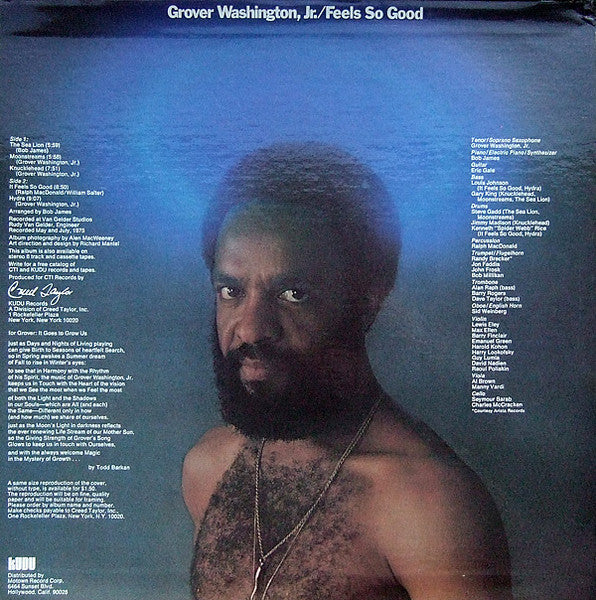 Grover Washington, Jr. - Feels So Good (LP) [US] 1st (Near Mint (NM or M-))