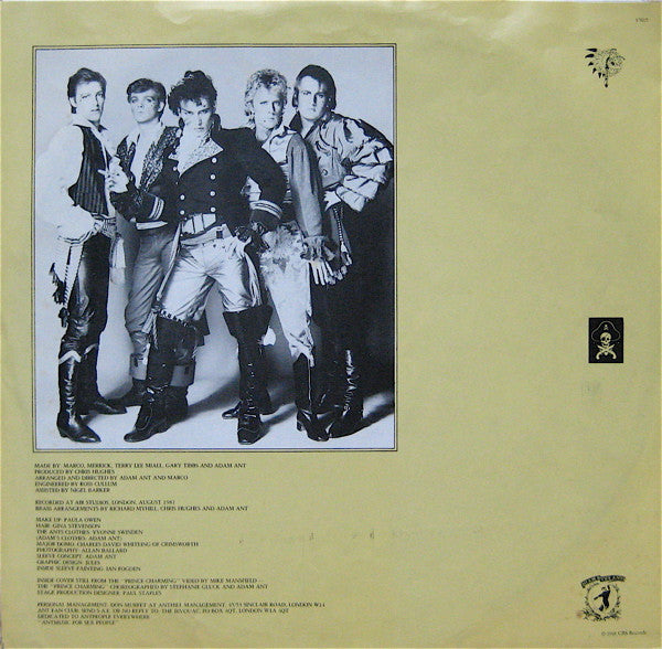 Adam And The Ants - Prince Charming (1981 US STEREO)